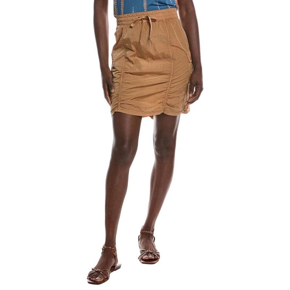 Xcvi Womens  Marley Mini Skirt, Brown